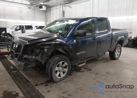 2007 Nissan Titan Xe из США, поврежденный, VIN 1N6AA07B67N200335